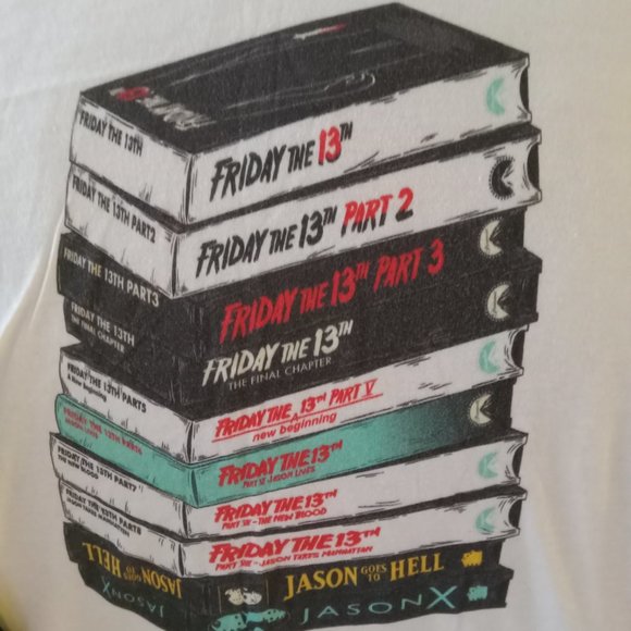 Bella Canvas Redbubble Shirts Vhs Tape Friday The 3th Jersey Poshmark